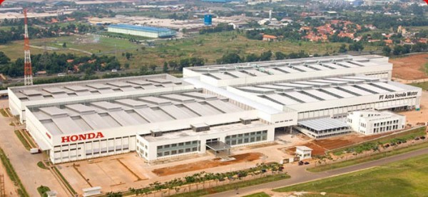 Tο εργοστάσιο της PT Astra Honda Motor στην Ινδονησία είναι από τα μεγαλύτερα της Honda στον κόσμο