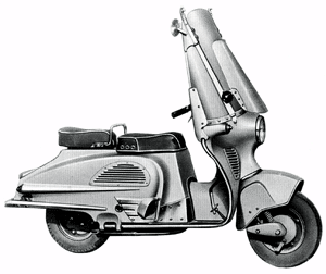 Το πρώτο σκούτερ της Honda, το σημαντικό Juno, του 1955