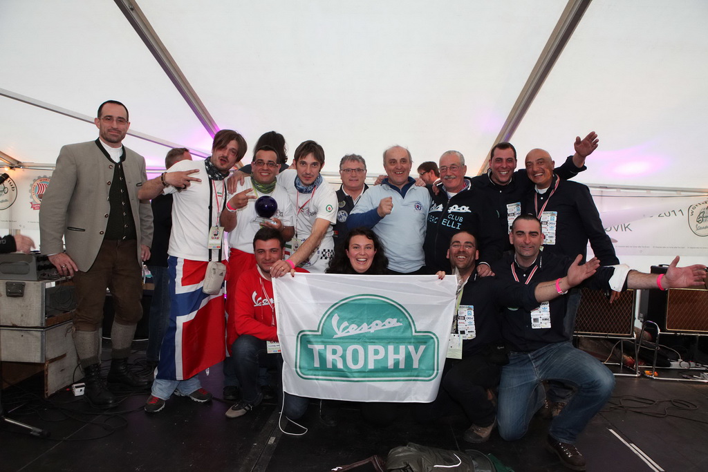 Το κλαμπ Vespan e Salam κέρδισε το τρόπαιο των περισσότερων χιλιομέτρων