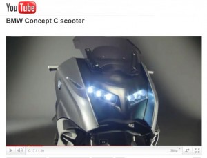 BMW Concept Scooter Video