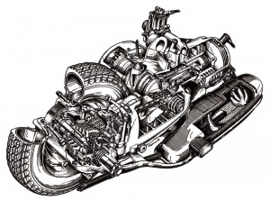 O κλασσικός κινητήρας της Lambretta από το '60 και μετά
