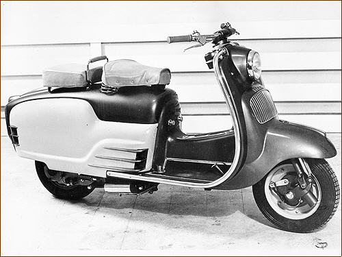 H Ducati έφτιαχνε σκούτερ τη δεκαετία του '50 (δείτε την εγκυκλοπαίδεια του Scooternet.gr)