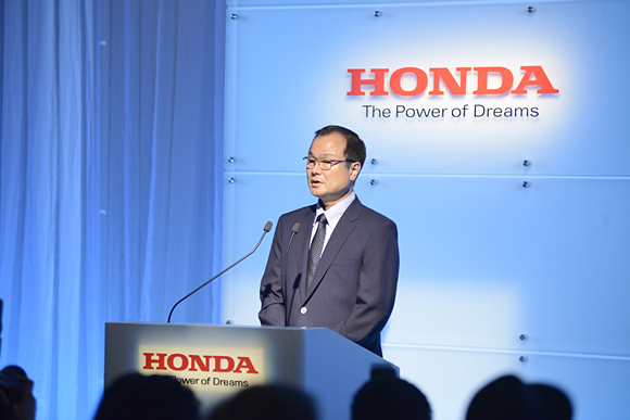 O πρόεδρος της Honda Takanobu Ito
