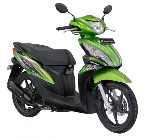 Honda Vision-Spacy Ινδονησίας: Πράσινο Honda;;;