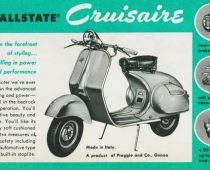 ΙΣΤΟΡΙΑ: Allstate Cruisaire 1955: Βέσπα με αντικαταβολή!