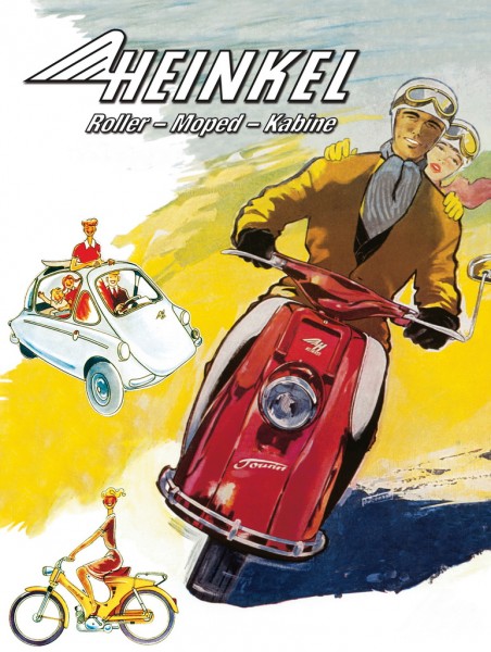 Εκτός από σκούτερ η Heinkel έφτιαξε minicar και μοτοποδήλατα