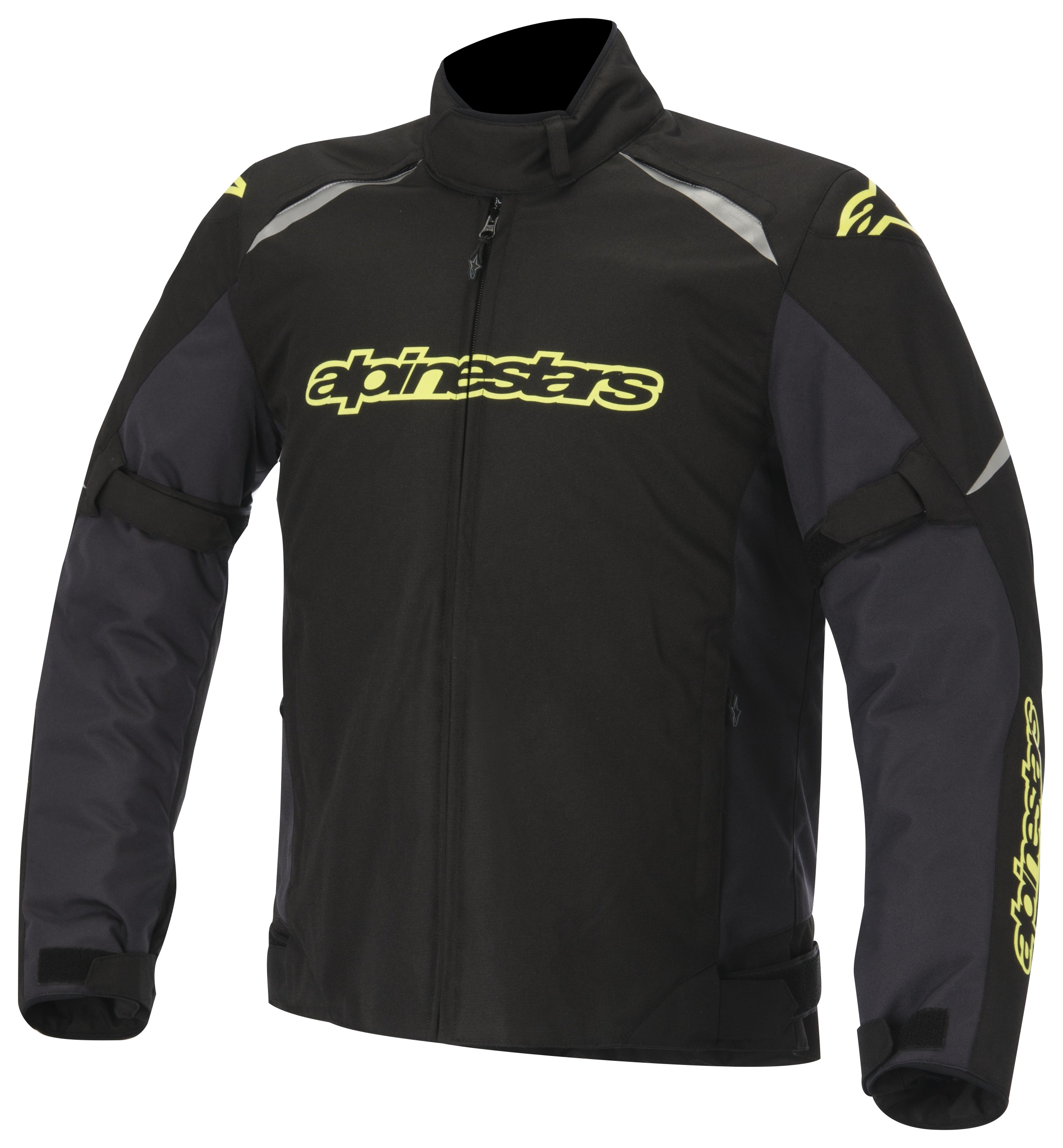 alpinestars_gunner_wp_jacket_black_fluo_yellow - SCOOTERNET