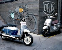 PEUGEOT LE DERNY, DEUS: Cafe Racer… scooter