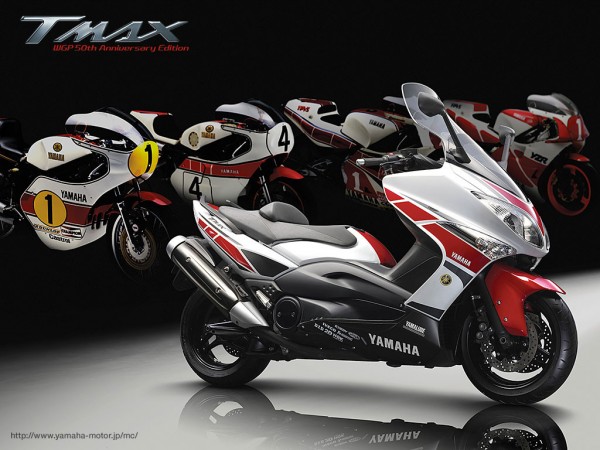 H επετειακή γιαπωνέζικη έκδοση του Yamaha TMAX 500 του 2011