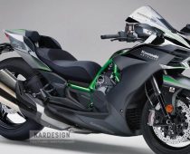 Kardesign: Να το maxi scooter Kawasaki H2!