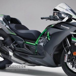 Kardesign: Να το maxi scooter Kawasaki H2!