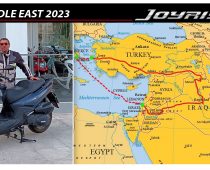 SYM Middle East: Ταξίδι με SYM Joyride 300