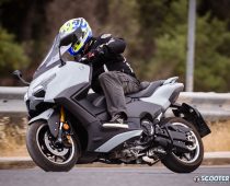 Yamaha TMAX Tech Max Ε5+, Δοκιμή: Nέο πρόσωπο