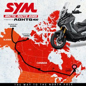 SYM ADXTG 400: Ταξίδι στο Βόρειο Πόλο!