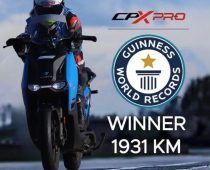Vmoto CPX Pro: Κρατάει το Παγκόσμιο Ρεκόρ της μεγαλύτερης διανυθείσας απόστασης με ηλεκτρικό σκούτερ